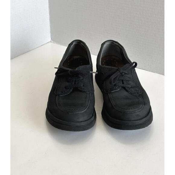 Mephisto Air Jet Women's 8.5 Black Leather Lace Up Casual Comfort Oxford Shoes - Picture 5 of 14